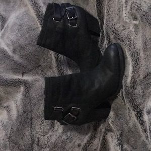 Genuine leather booties Gianni Bini